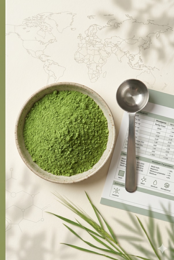 Wheatgrass & Barley Grass Powder
